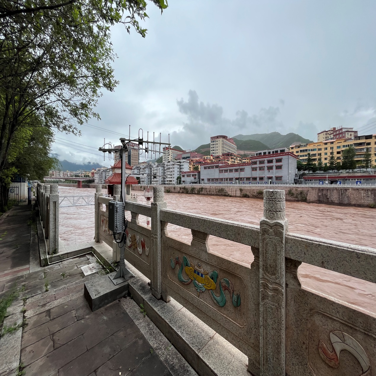 侧扫雷达测流系统